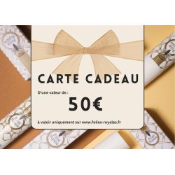 Carte Cadeau 50€ Folies Royales