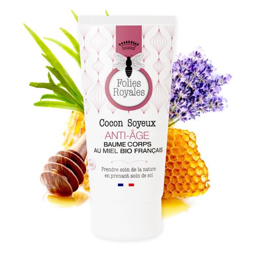 Cocon Soyeux Baume Corps au miel bio français - 150 ml