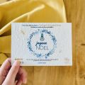 Carte ensemencée "Les abeilles vous remercient"