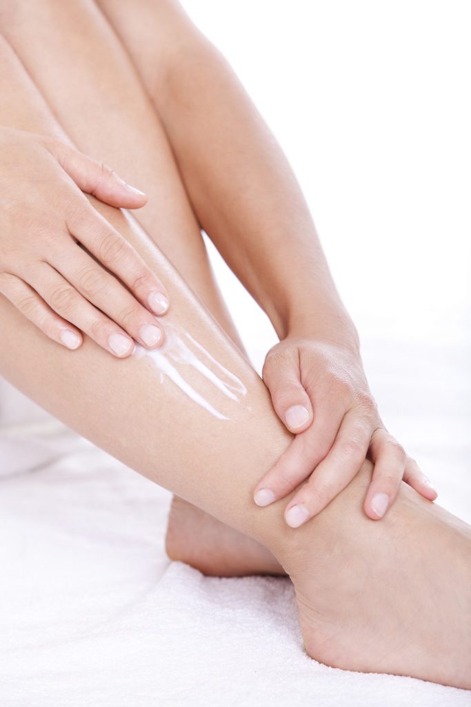 Hydratation des jambes